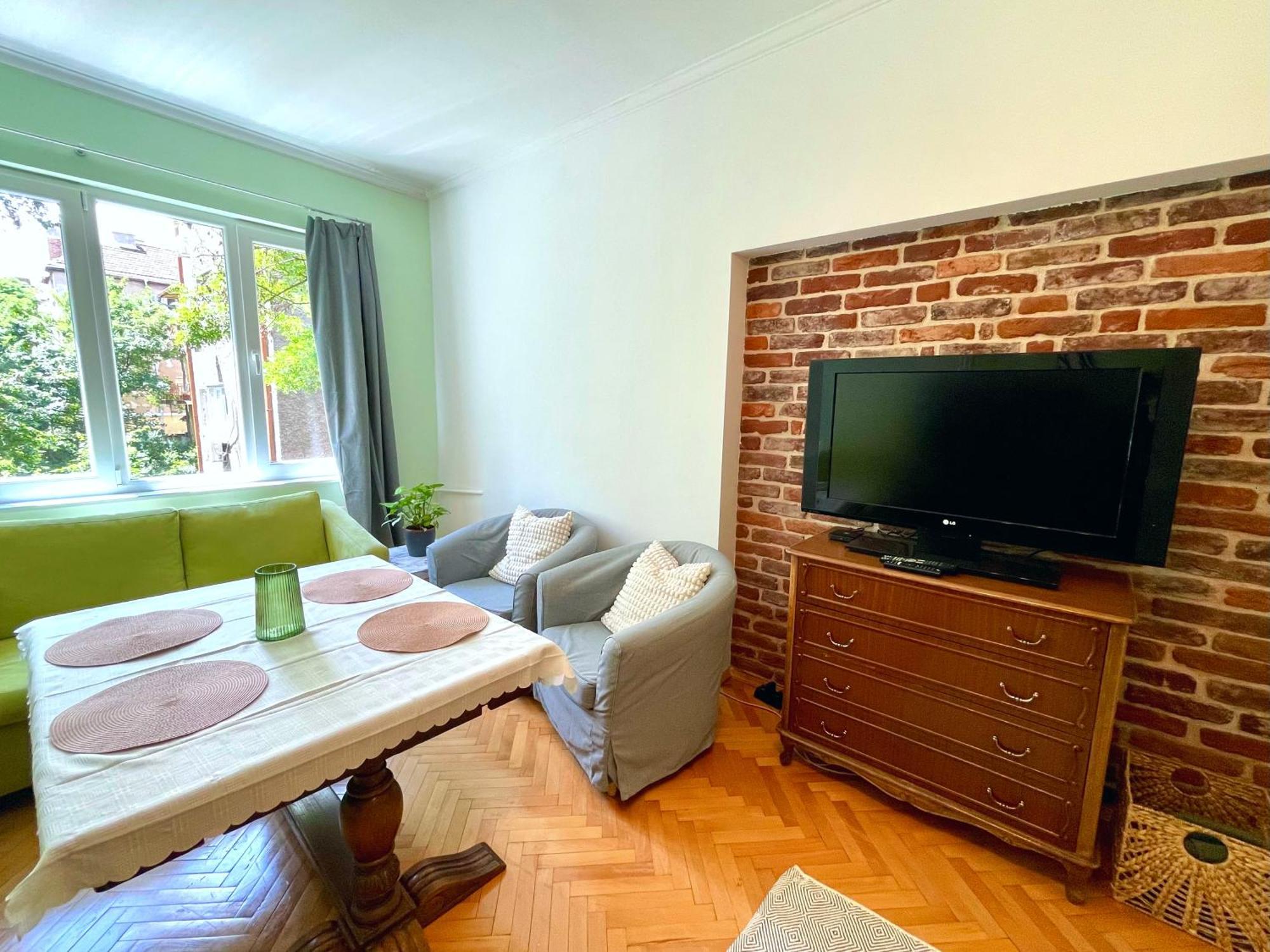 Bohemian Bright & Calm 2Br - Top Center - Private Balcony София Экстерьер фото
